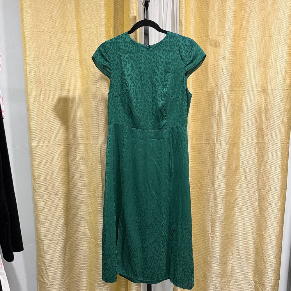 Ted Baker Elegant Green Midi Dress